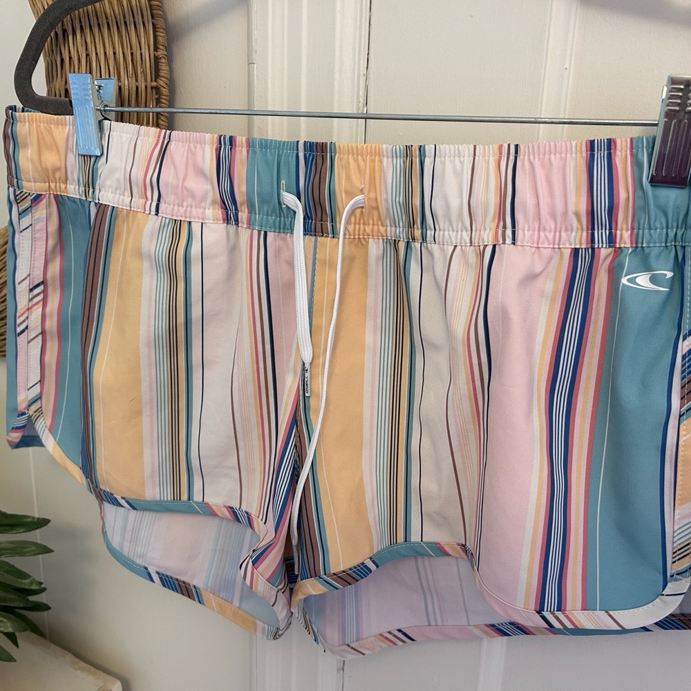 O'Neill Multicolor Striped Hyperfreak Board Shorts